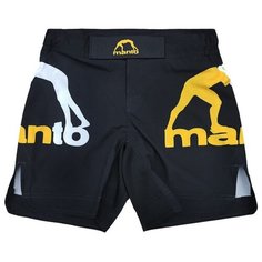Шорты спортивные Manto, размер 52-XL RU, черный