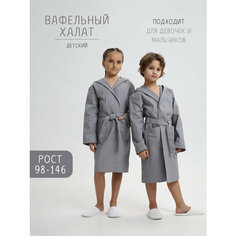 Халат РОСХАЛАТ В-07, размер 34/36, серый