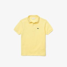 Поло LACOSTE, размер T8A, светло-желтый