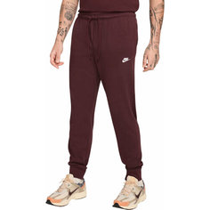 Брюки спортивные NIKE M NK CLUB KNIT JOGGER, размер 2XL, бордовый