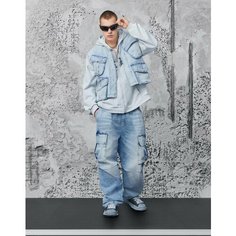Джинсы Gloria Jeans Ready! Steady! Go!, размер 15-18л/170-182, синий