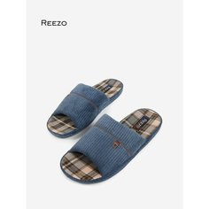 Тапочки Reezo, размер 43-44, синий
