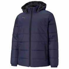Куртка PUMA teamLIGA Padded Jacket, размер S, темно-синий