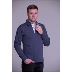 Поло ТД Коллекция, размер L, gray