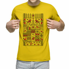 Футболка Us Basic, размер 2XL, желтый