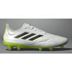 Бутсы adidas Copa Pure 1 AG, размер 8 UK, cloud white/core black/lucid lemon