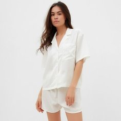 Пижама Kaftan, размер 48/50, белый