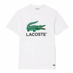 Футболка LACOSTE, размер M/L, белый