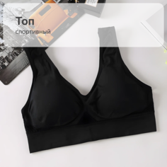 Топ, размер 6XL, черный Sijiao Li