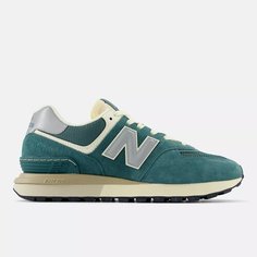 Кроссовки New Balance 574, размер 40.5, темно-зеленый