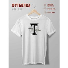 Футболка Futbolkoff футбольный клуб торпедо москва эмблема, размер XL, белый