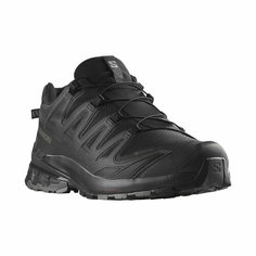 Кроссовки Salomon XA PRO 3D WIDE GTX, полнота G (EU)/ на среднюю и широкую стопу, размер UK 8,5; EUR 42 2/3; USA 9; 27 см (примерно на российский 41*), серый, черный