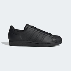 Кроссовки adidas Originals Superstar, размер 5,5 UK, core black/core black/core black