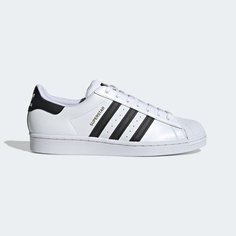 Кроссовки adidas Originals Superstar, размер 5,5 UK, cloud white/core black/cloud white