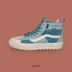 Ботинки хайкеры VANS Sk8-Hi MTE, размер 38 EU, зеленый