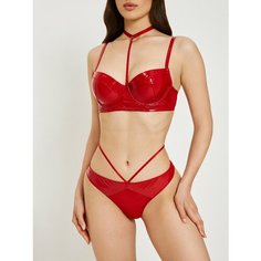 Бюстгальтер infinity lingerie, размер 85B, малиновый