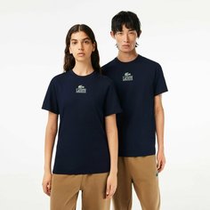 Футболка LACOSTE, размер XS, синий