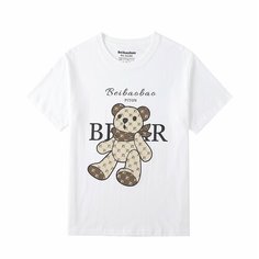 Футболка BeiBaoBao, 1 шт., размер 52-54, белый
