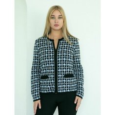 Кардиган Rovental, размер 50, , голубой, черный