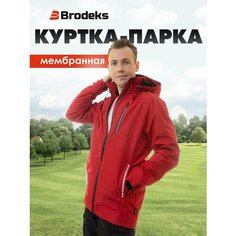 Парка Brodeks Waterproof, размер M, красный