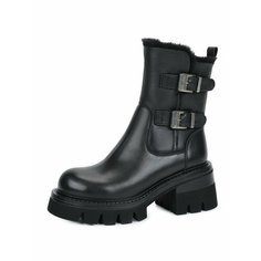 Полусапоги Pierre Cardin, полнота G (EU)/ на среднюю и широкую стопу, размер 36, черный