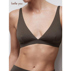 Бюстгальтер belle you Bamboo Nude, размер XS, кофейный