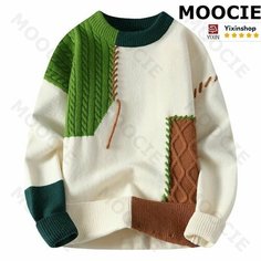 Свитер MOOCIE, размер M, , зелёный