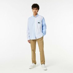 Брюки LACOSTE Slim fit, размер T38, светло-бежевый