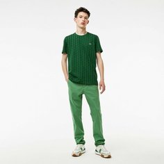 Брюки LACOSTE Slim fit, размер T38, хаки
