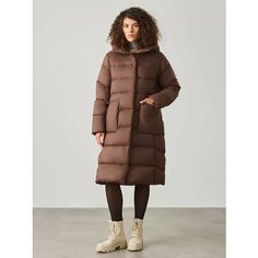 Пальто JUST CLOTHES, размер 50, коричневый