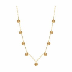 Колье Diamant online, красное золото, 585 проба, длина 40 см., золотой