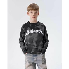 Лонгслив Gloria Jeans GJ COOL, размер 8-10л/134-140, серый, мультиколор