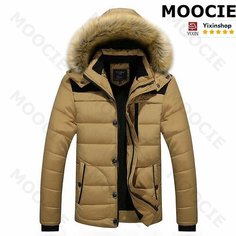 Пуховик MOOCIE, размер 5XL, хаки