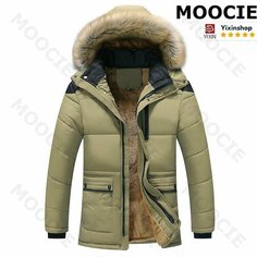 Пуховик MOOCIE, размер 5XL, хаки