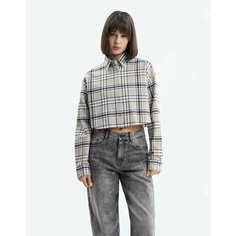 Рубашка Gloria Jeans, размер L-XL/170, мультиколор, серый