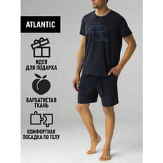 Пижама Atlantic, размер 48/L, темно-синий