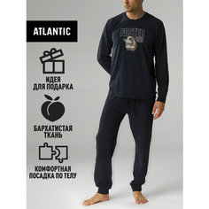 Пижама Atlantic, размер 48/L, темно-синий