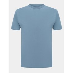 Футболка JUST CLOTHES, 1 шт., размер M, cиний