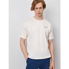 Футболка JUST CLOTHES, 1 шт., размер S, молочный