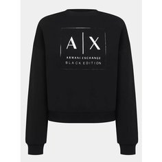 Свитшот Armani Exchange, размер M, , черный