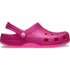 Сабо Crocs Classic Glitter Clog, размер M5/W7 US, pink crush
