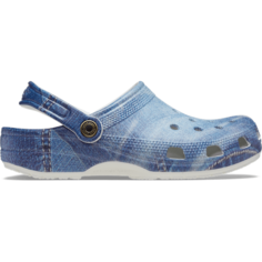 Сабо Crocs Classic Denim Clog, размер M6/W8 US, синий