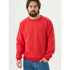 Свитшот Uzcotton Premium, размер 48-50\L, , красный