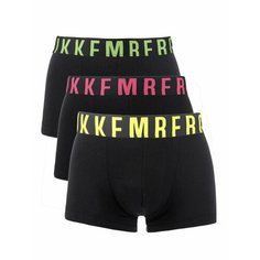 Трусы BIKKEMBERGS, комплект из 3 шт., размер XL, черный