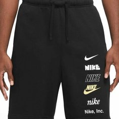 Шорты спортивные NIKE, размер TM, черный