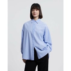 Рубашка Gloria Jeans, размер L-XL/170, синий/белый