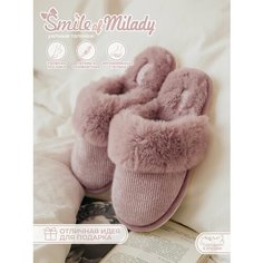 Тапочки Smile of Milady, размер 38/39, фиолетовый
