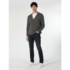 Кардиган COLINS, размер M, , коричневый