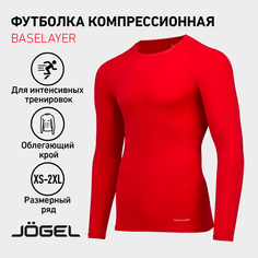Футболка спортивная Jogel, размер S, красный