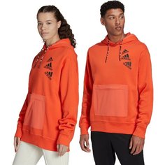 Худи спортивное adidas Essentials Brandlove Fleece Hoodie Unisex, размер L, , orange